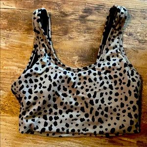 Balance Athletica Ascend Top-Snow Leopard Midnight